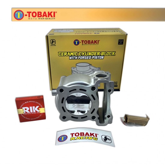 ΚΥΛΙΝΔΡΟΠΙΣΤΟΝΟ RACING CERAMIC+FORGED YAMAHA NMAX 62MM SUPERHEAD TOBAKI