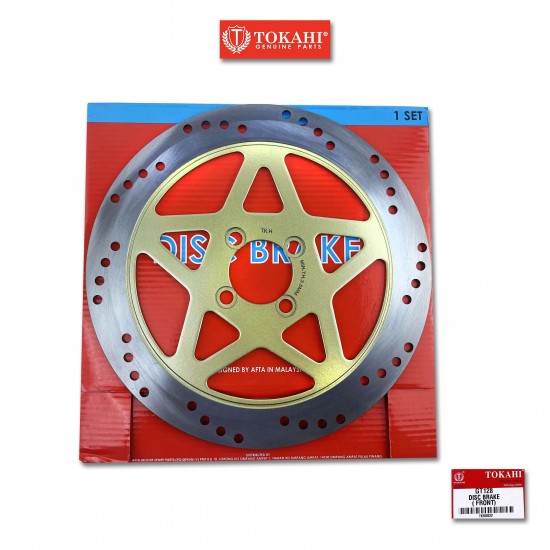 ΔΙΣΚΟΠΛΑΚΑ ΕΜΠΡΟΣ ΧΡΥΣΗ TOKAHI DINAMIK 125 / XCITE / GT135
