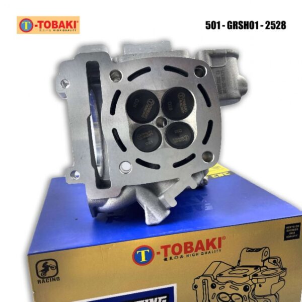 ΚΕΦΑΛΗ SUPERHEAD ΜΕ ΚΟΚΟΡΑΚΙΑ YAMAHA CRYPTON X135 (25/28MM) CNC GOLF TOBAKI RACING