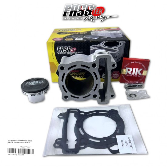 ΚΥΛΙΝΔΡΟΠΙΣΤΟΝΟ FASSTEK 68MM 32L STD YAMAHA CRYPTON X135