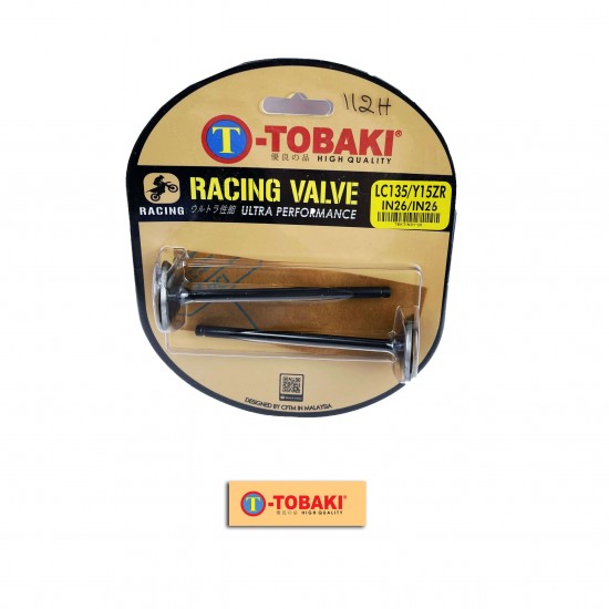 ΒΑΛΒΙΔΕΣ ΕΙΣΑΓΩΓΗΣ ΣΕΤ 26MM TOBAKI YAMAHA CRYPTON X135