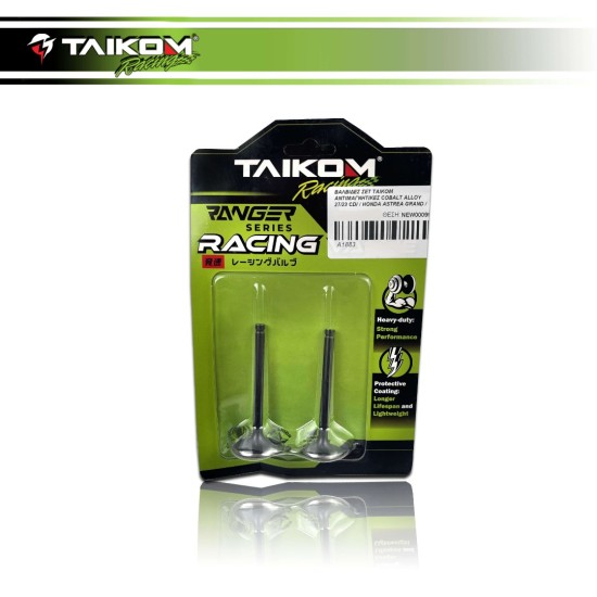 ΒΑΛΒΙΔΕΣ ΣΕΤ TAIKOM ΑΝΤΙΜΑΓΝΗΤΙΚΕΣ COBALT ALLOY 27/23 CDI / HONDA ASTREA GRAND / SUPRA / LIFAN 125