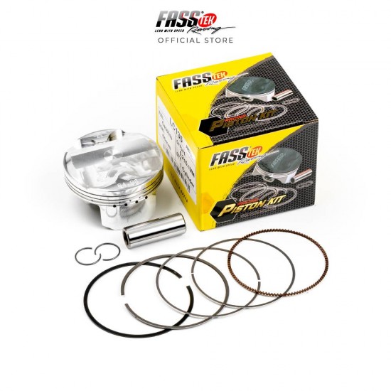 ΠΙΣΤΟΝΙ 65MM FASSTEK SUPER-X +3,5MM ΜΠΟΜΠΑ (OFFSET 0.4MM) ΣΦΥΡΙΛΑΤΟ YAMAHA CRYPTON X135