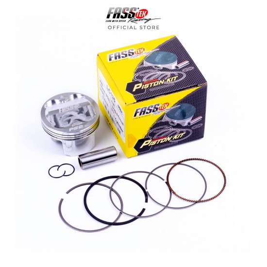 ΠΙΣΤΟΝΙ 57MM FASSTEK SUPER-X +3,5MM ΜΠΟΜΠΑ (OFFSET 0.4MM) ΣΦΥΡΙΛΑΤΟ YAMAHA CRYPTON X135