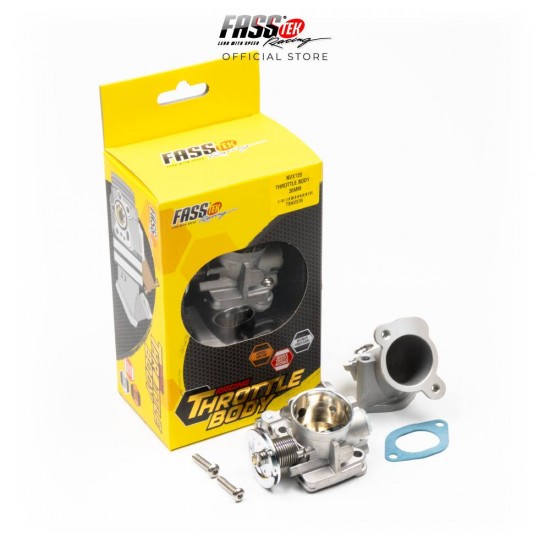 ΣΩΜΑ FASSTEK 36MM YAMAHA NMAX 125 / 150 ΜΕ ΛΑΙΜΟ 2021-24 V2
