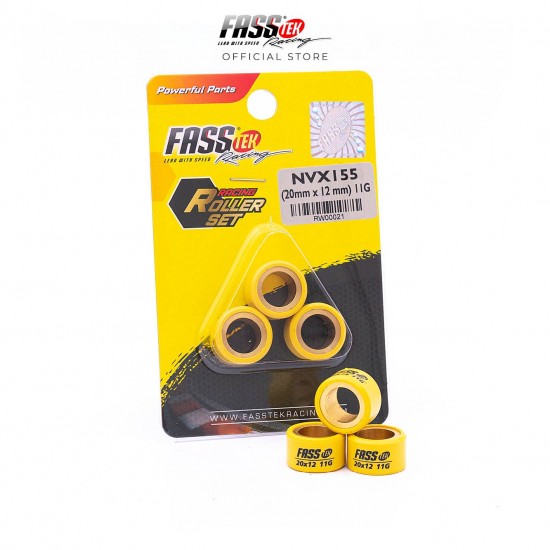 ΜΠΙΛΙΕΣ FASSTEK 3ΤΕΜΑΧΙΑ RACING 20X12MM 11G YAMAHA NMAX 155 / XMAX