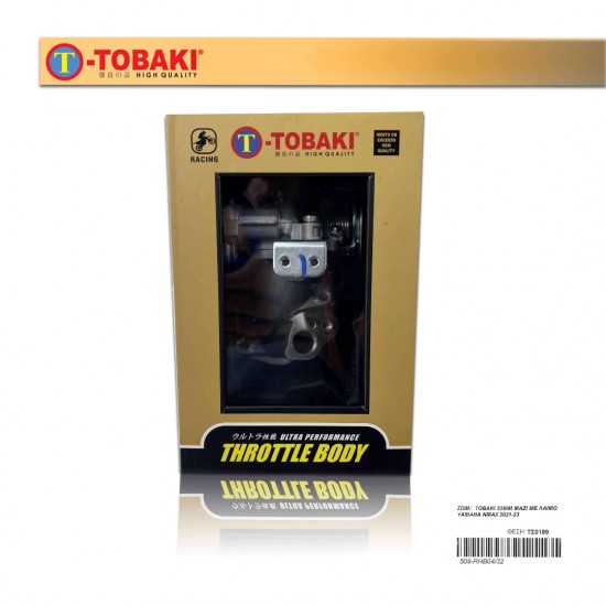 ΣΩΜΑ TOBAKI 32MM ΜΑΖΙ ΜΕ ΛΑΙΜΟ YAMAHA NMAX 2021-23