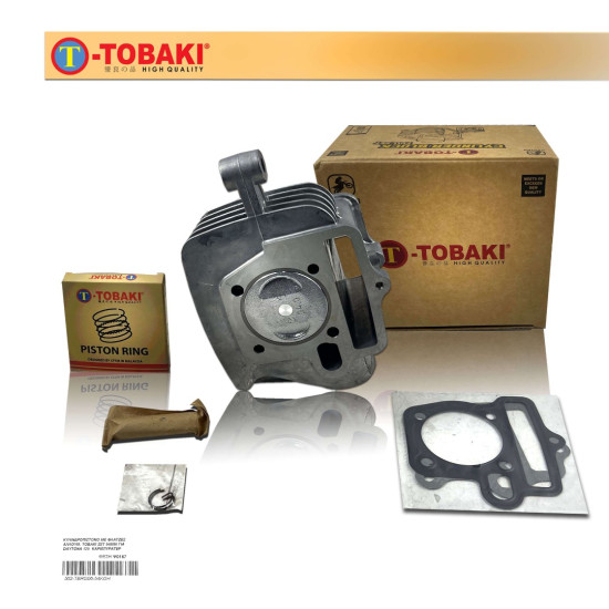 ΚΥΛΙΝΔΡΟΠΙΣΤΟΝΟ ΜΕ ΦΛΑΝΤΖΕΣ ΑΛΛΟΥΜ. TOBAKI ΣΕΤ 54MM ΓΙΑ DAYTONA 125 ΚΑΡΜΠΥΡΑΤΕΡ