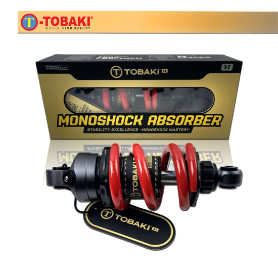 ΑΜΟΡΤΙΣΕΡ TOBAKI RACING YAMAHA CRYPTON X135 200MM ΡΥΘΜ. ΚΟΚΚΙΝΟ 1600LB