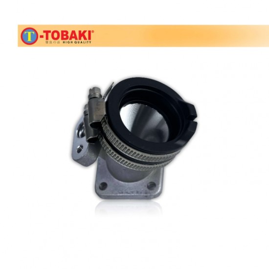 ΛΑΙΜΟΣ INJECTION CNC SUPERHEAD (34/36MM)(ΤΕΤΡΑΓ./OVAL) TOBAKI YAMAHA CRYPTON X135