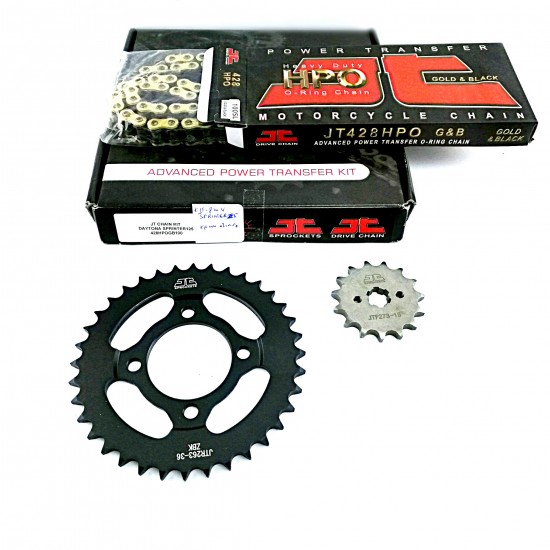 ΑΛΥΣΙΔΟΓΡΑΝΑΖΑ JT ORING 15-36 ΧΡΥΣΗ ΑΛΥΣΙΔΑ DAYTONA SPRINTER ( ΑΣΗΜΙ ΓΡΑΝΑΖΙ ΠΙΣΩ )