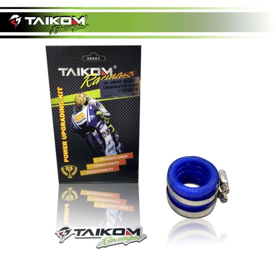 ΚΟΛΑΡΟ ΜΠΛΕ ΣΙΛΙΚΟΝΗΣ TAIKOM 24/28MM ΓΙΑ ΛΑΙΜΟ ΓΙΑ ΚΑΡΜΠΥΡΑΤΕΡ