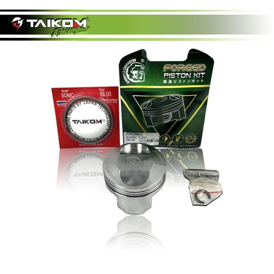 ΠΙΣΤΟΝΙ 58MM TAIKOM FORGED ΓΙΑ 54MM ΔΙΑΔΡΟΜΗ ΓΙΑ CDI ΚΕΦΑΛΗ ΜΕ 13 ΠΥΡΟ 12 COMPRESION