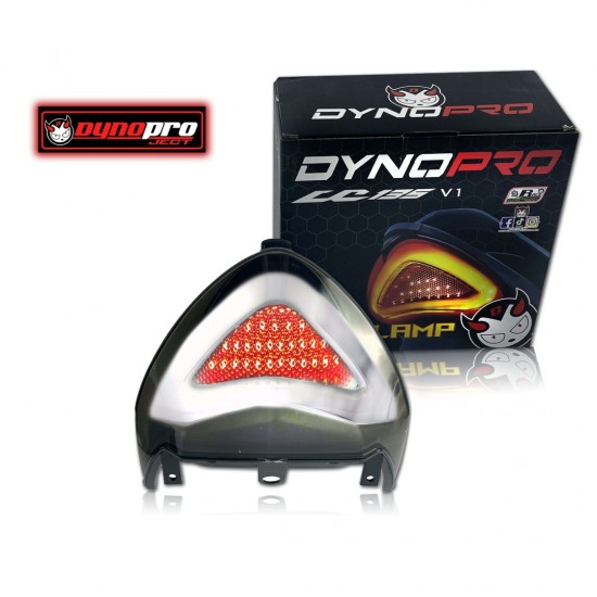 ΦΑΝΑΡΙ ΠΙΣΩ ΦΙΜΕ ΜΕ ΦΛΑΣ LED YAMAHA CRYPTON X135 DYNO PRO ΑΣΠΡΟ
