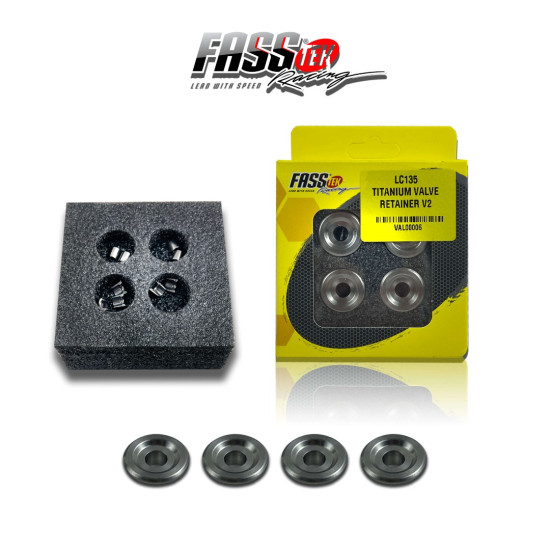ΚΑΠΕΛΟΤΑ RETAINERS FASSTEK ΣΕΤ RACING ΤΙΤΑΝΙΟΥ ΜΕ ΑΣΦΑΛΕΙΕΣ YAMAHA CRYPTON-X135