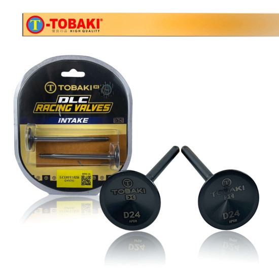 ΒΑΛΒΙΔΕΣ ΕΙΣΑΓΩΓΗΣ 24MM TOBAKI DLC YAMAHA CRYPTON X135